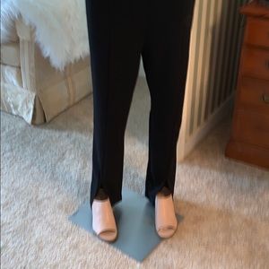 Pants with tulip hem.